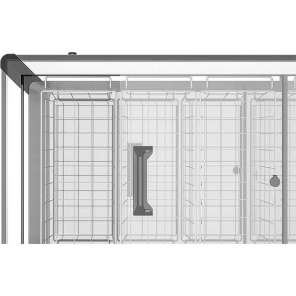 Ларь морозильный Gellar FG 600 C v25 серый R290